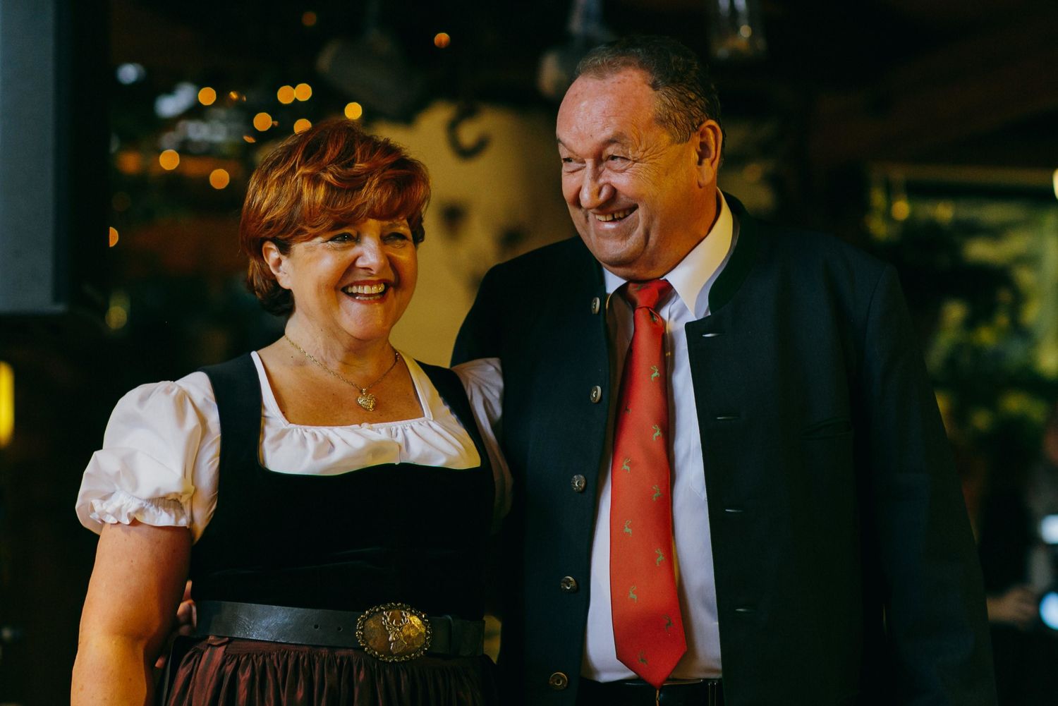 Hansi Weber und Ehemann Horst bei einem festlichen Anlass