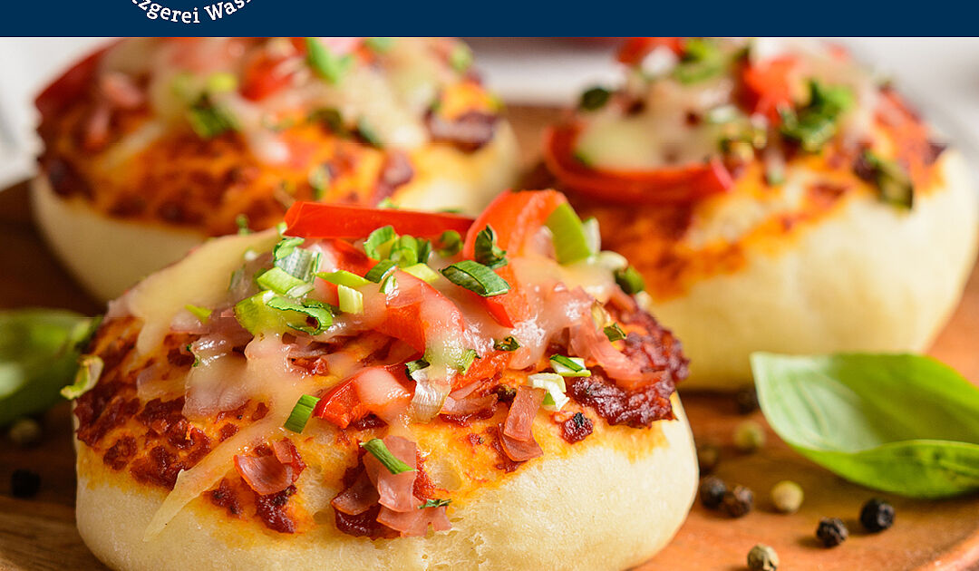 Rezeptidee: würzige Pizzabrötchen | Wasner